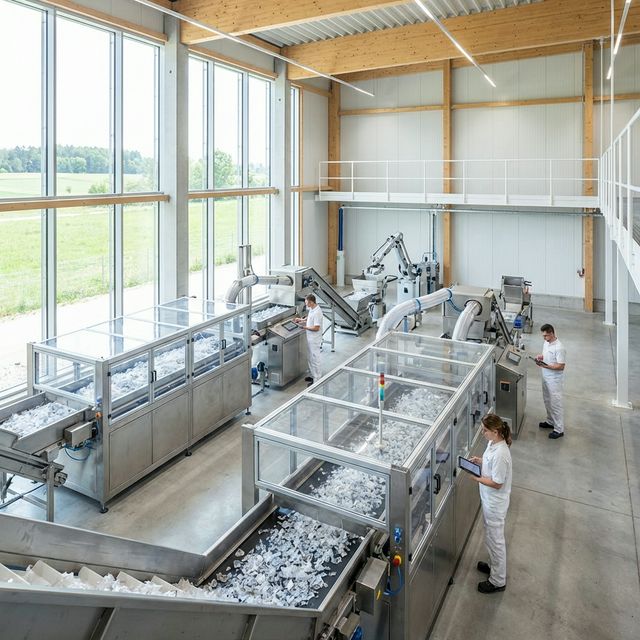 Modern Recycling Facility